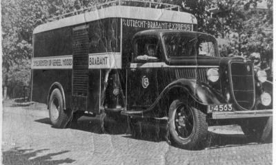 1924 de Utrecht Brabant Express vrachtwagen