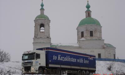 Transport van en naar Kazachstan