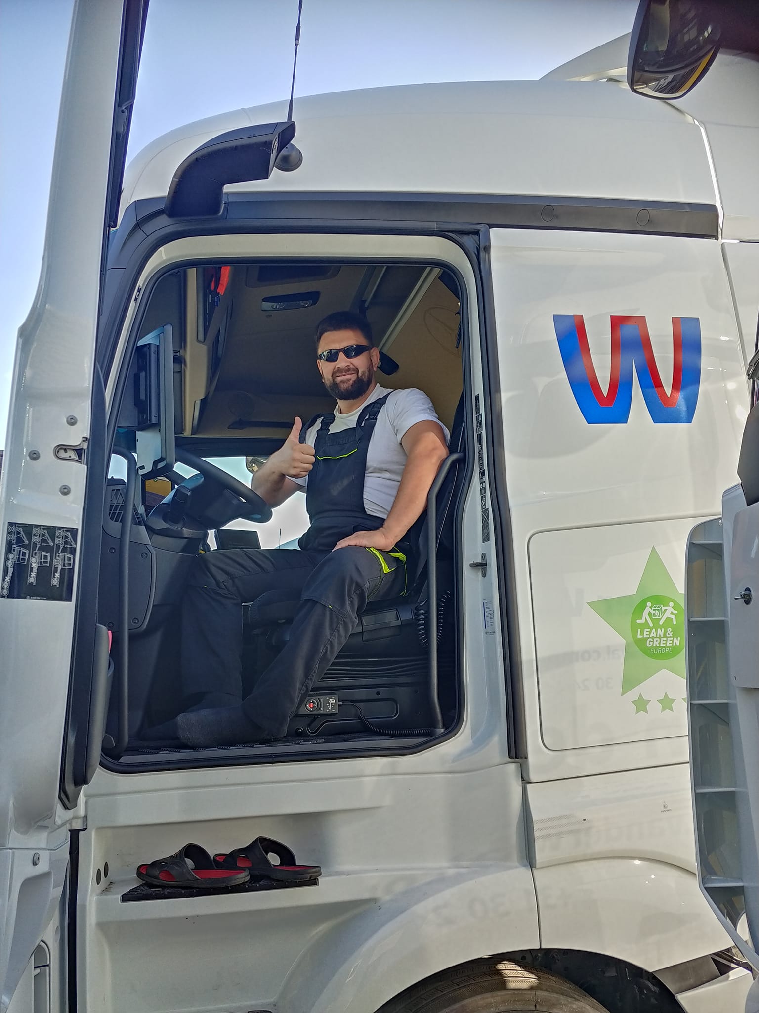 Truck driver in the Netherlands