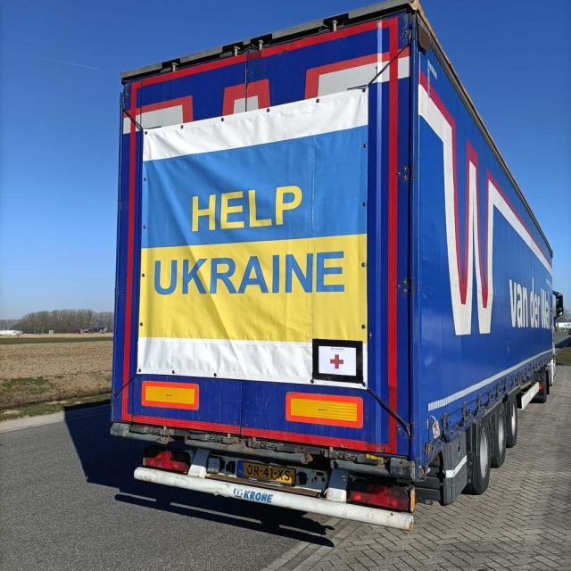 Humanitarian supplies for Ukraine