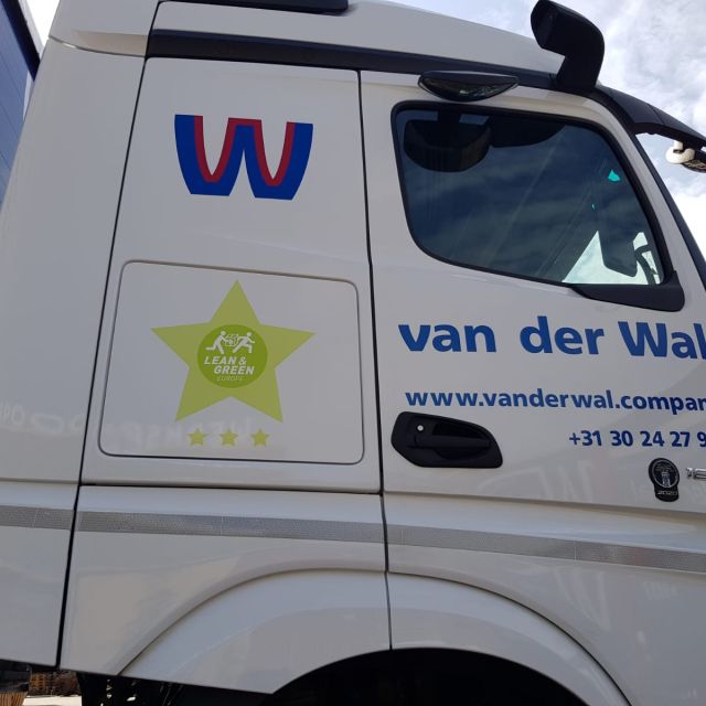 Van der Wal behaalt 3e Lean & Green Star