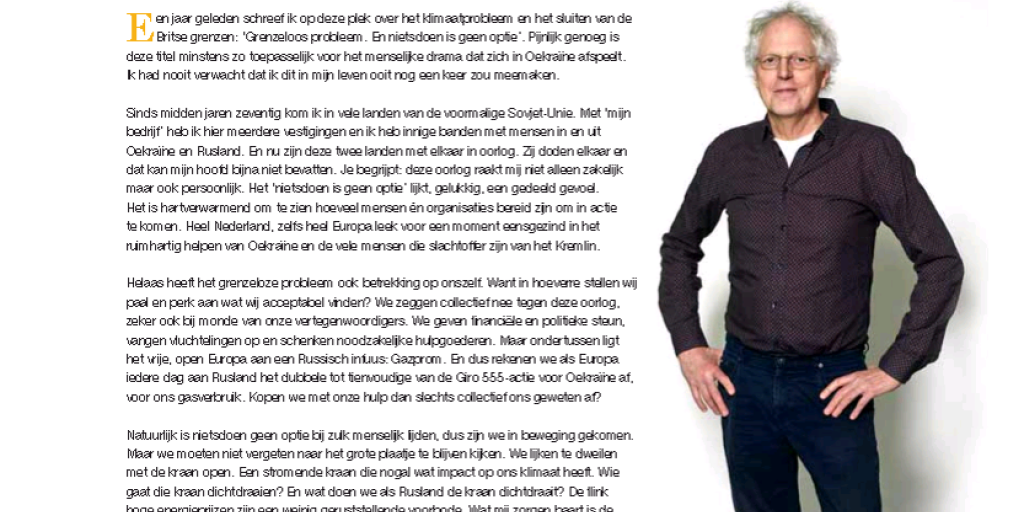 Column Henk van der Wal: Alles herhaalt zich, maar niks blijft hetzelfde