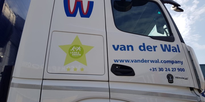 Van der Wal behaalt 3e Lean & Green Star